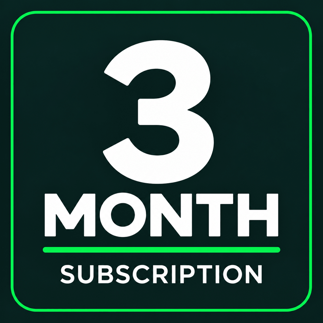 3-Month Service Package